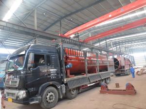 蒸压釜发货现场